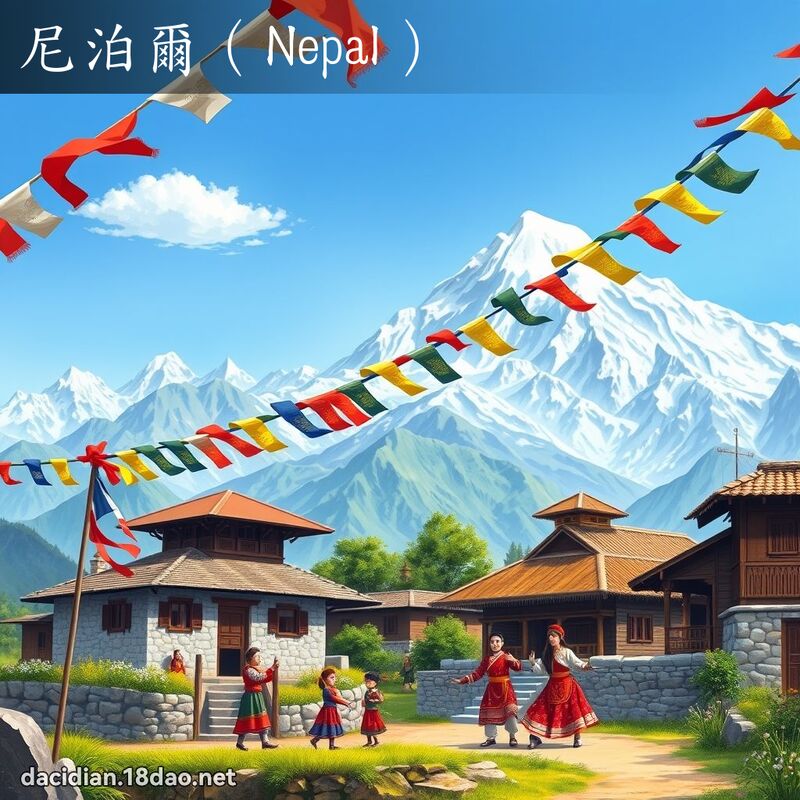 尼泊爾（Nepal） - 國語大辭典配圖