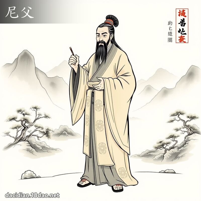 尼父 - 國語大辭典配圖