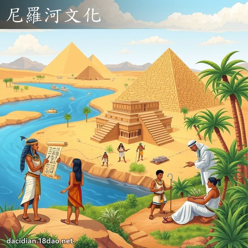 尼羅河文化 - 國語大辭典配圖