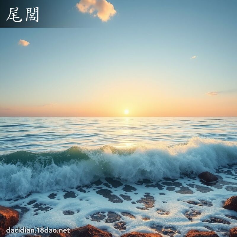 尾閭 - 国语大辞典配图