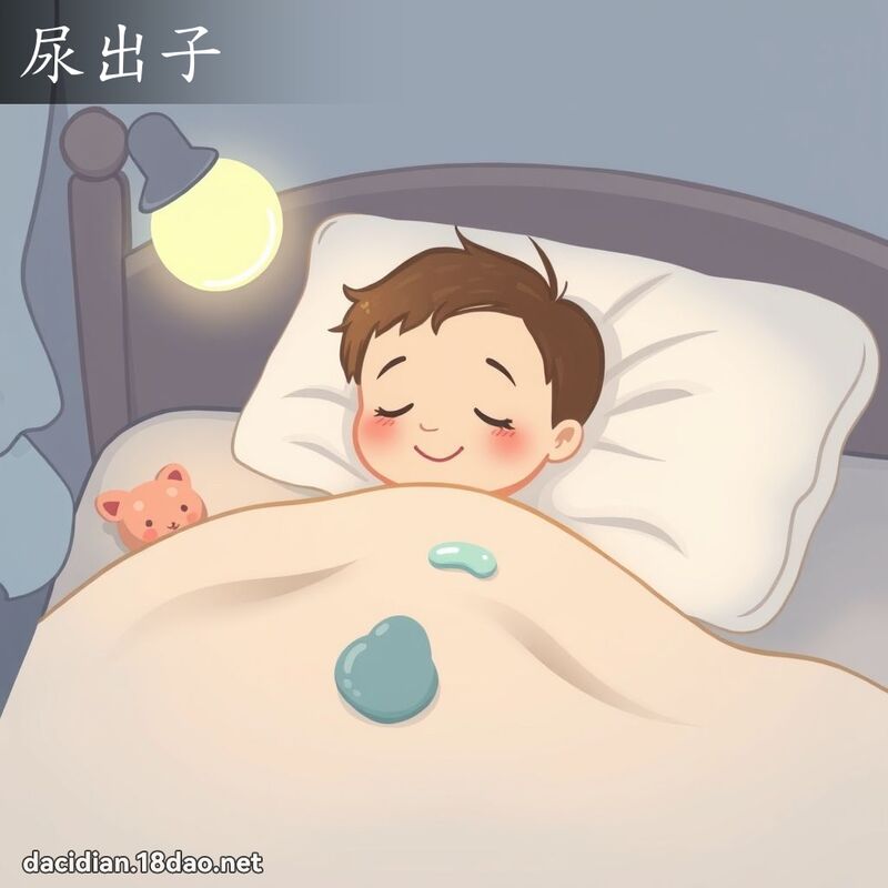 尿出子 - 国语大辞典配图