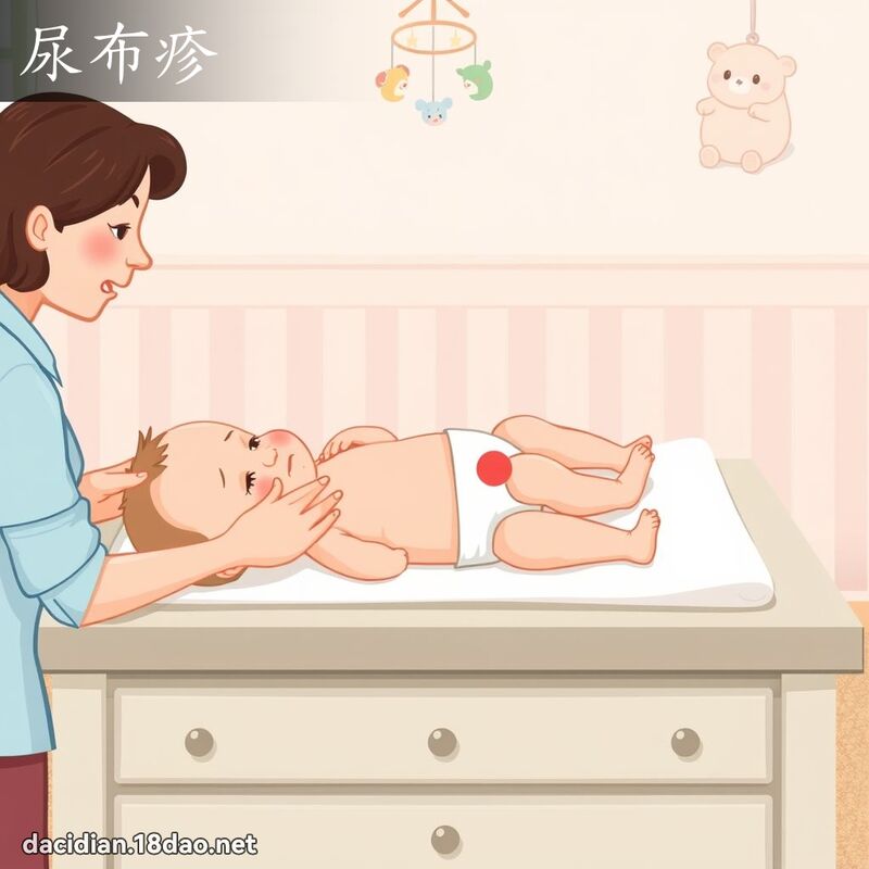 尿布疹 - 国语大辞典配图