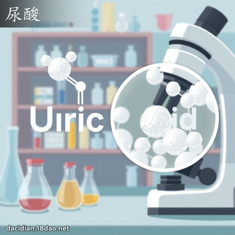 尿酸 - 国语大辞典配图