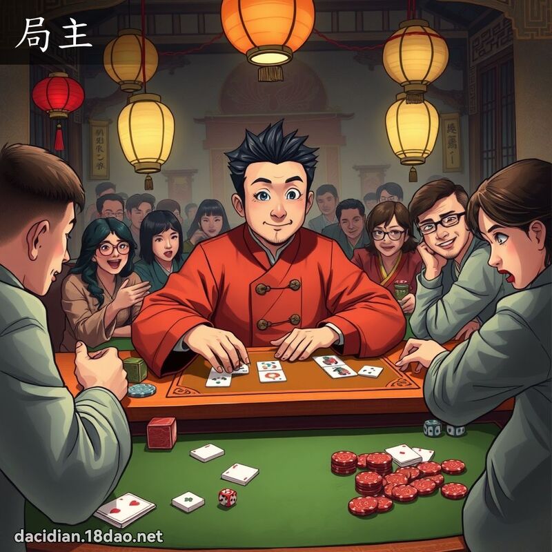 局主 - 国语大辞典配图