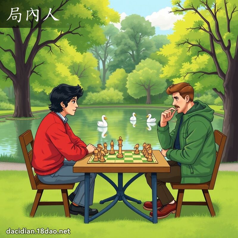 局內人 - 國語大辭典配圖