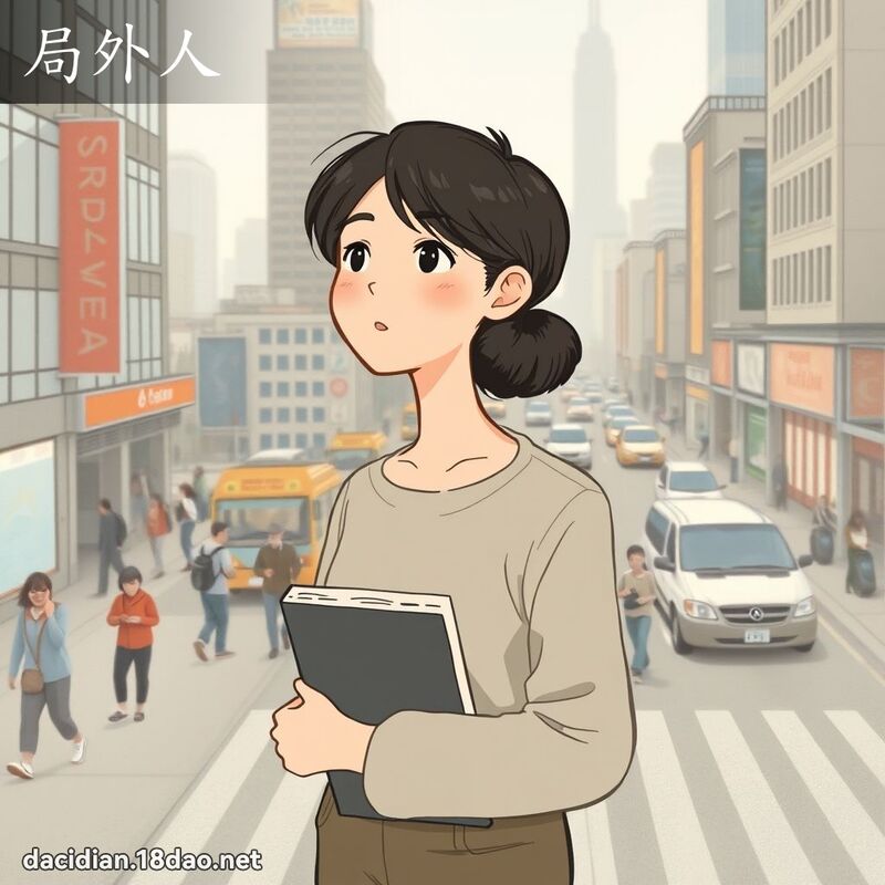 局外人 - 国语大辞典配图