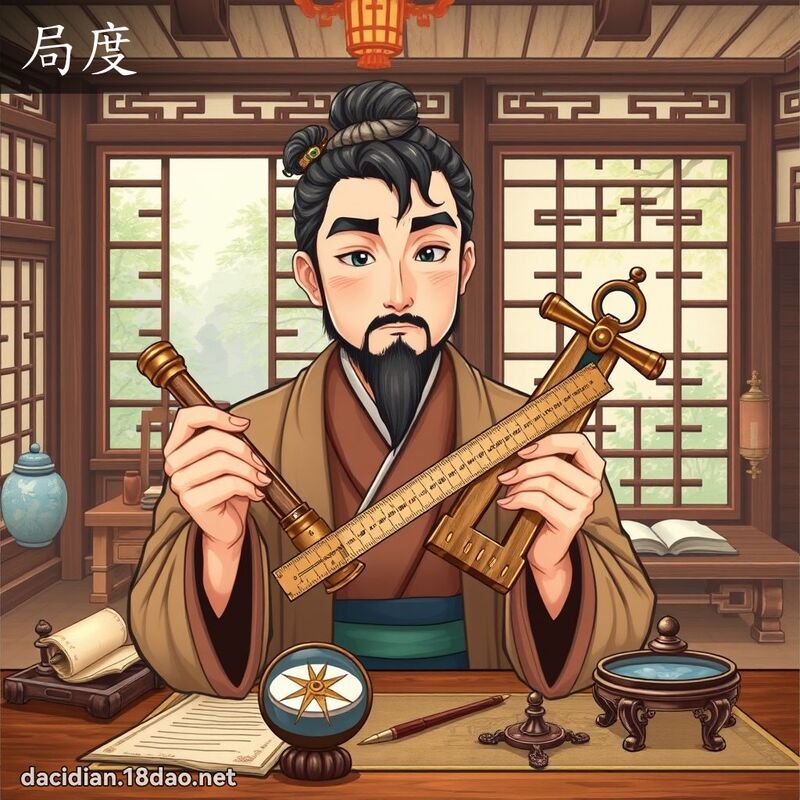 局度 - 国语大辞典配图
