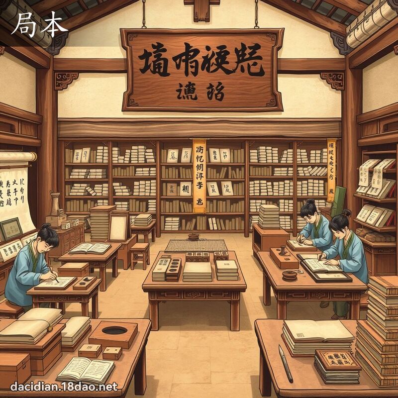 局本 - 国语大辞典配图