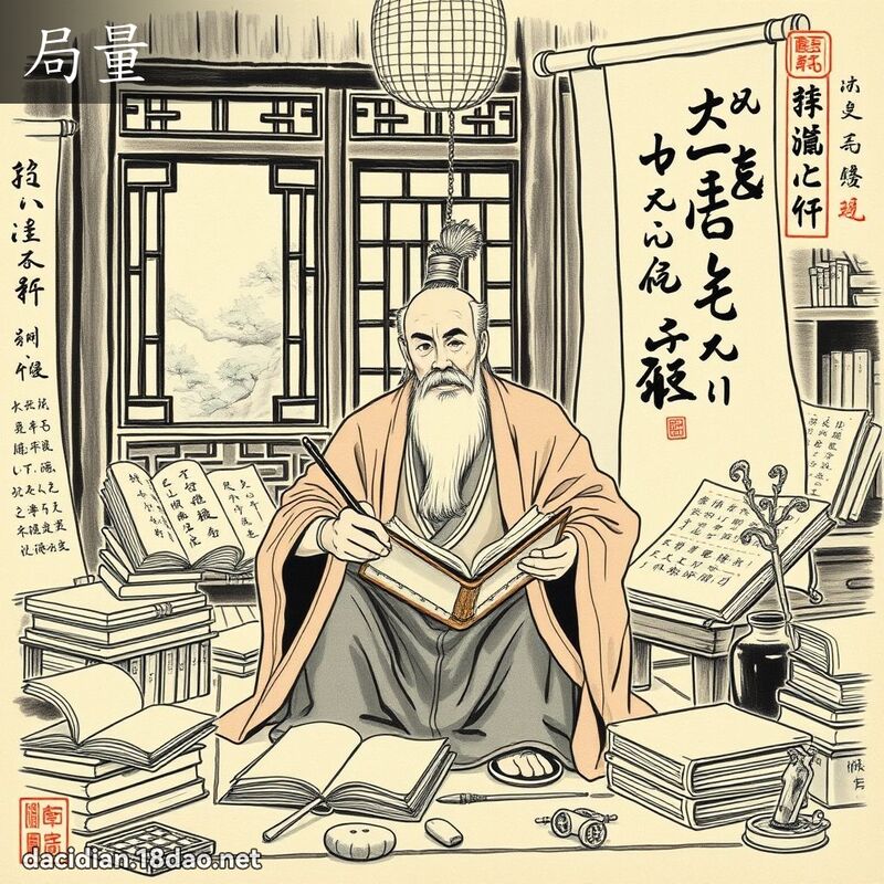 局量 - 國語大辭典配圖