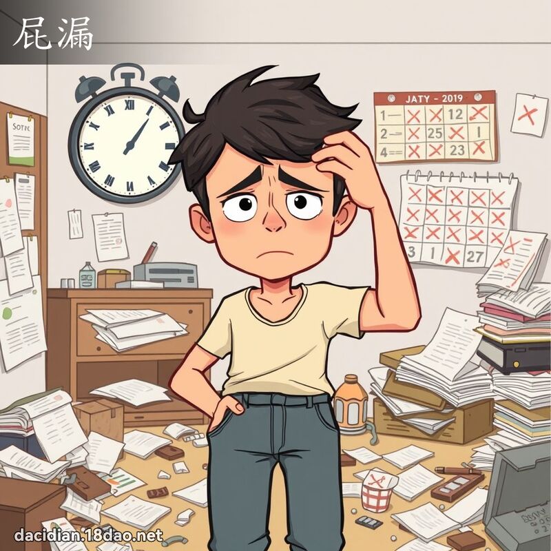 屁漏 - 国语大辞典配图