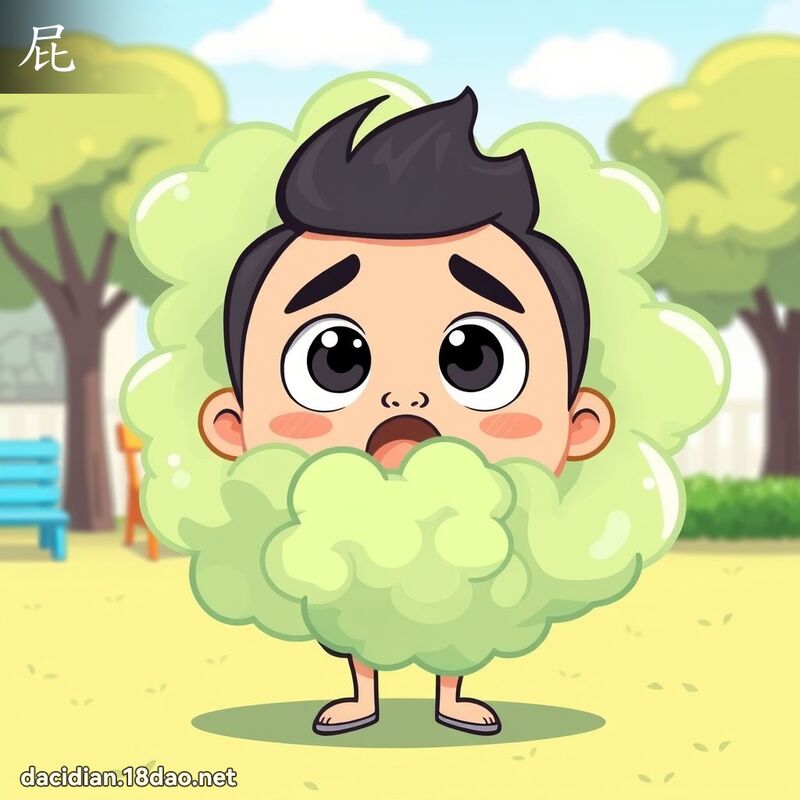 屁 - 國語大辭典配圖
