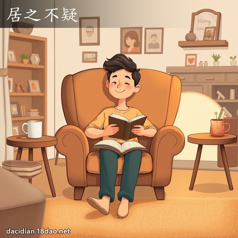 居之不疑 - 國語大辭典配圖