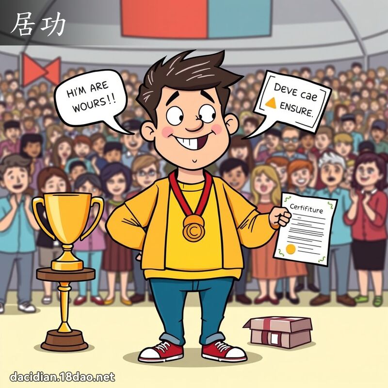 居功 - 國語大辭典配圖