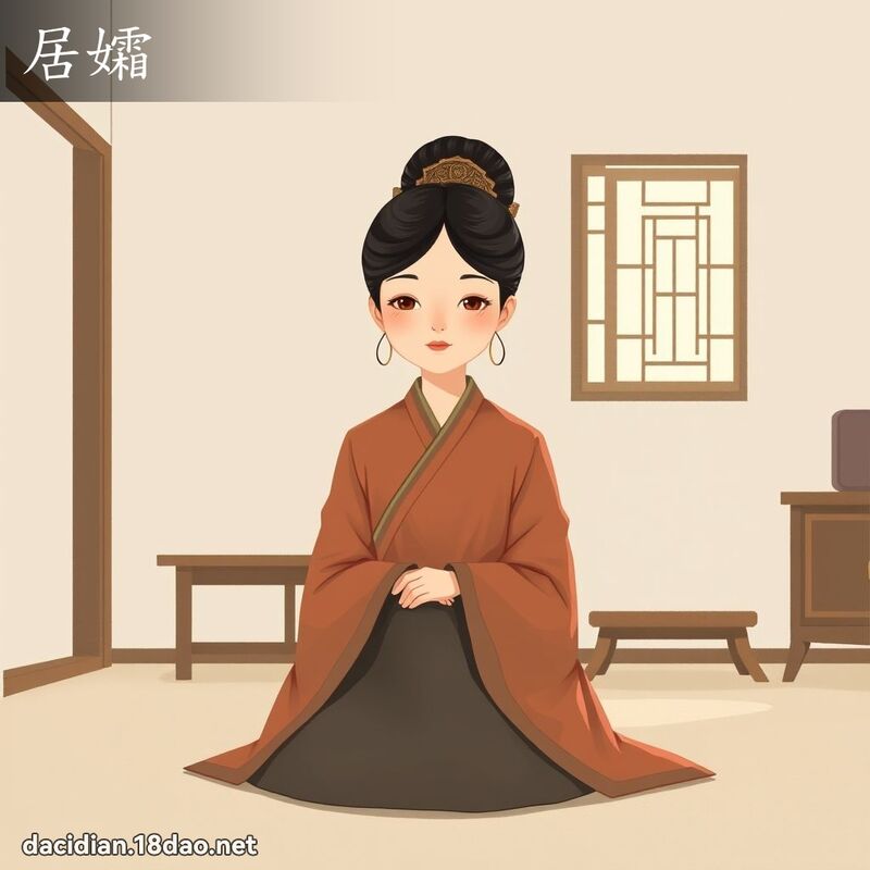 居孀 - 國語大辭典配圖