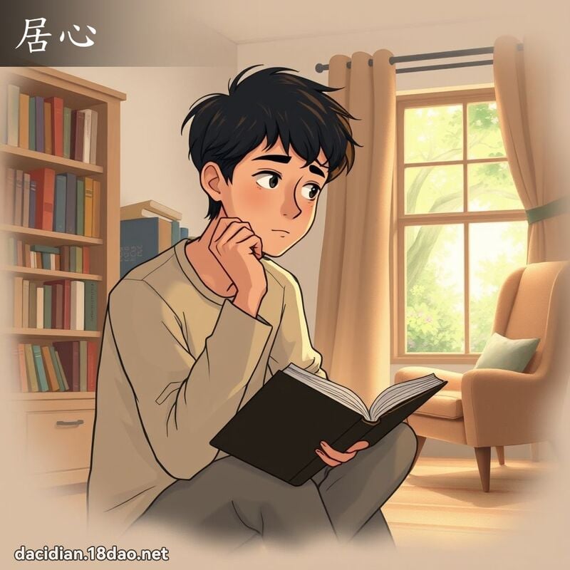 居心 - 國語大辭典配圖