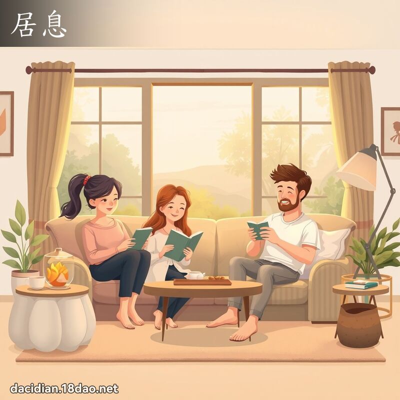 居息 - 国语大辞典配图