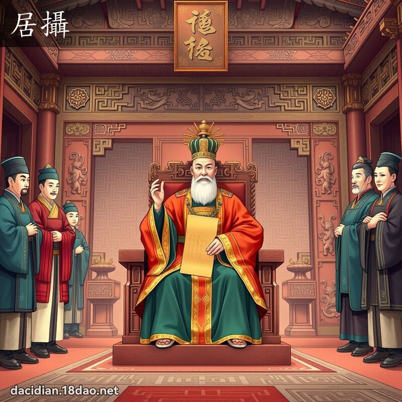 居摄 - 国语大辞典配图