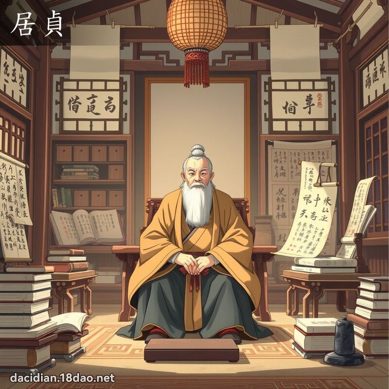 居貞 - 國語大辭典配圖