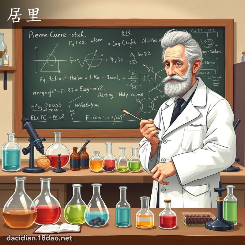 居里 - 國語大辭典配圖
