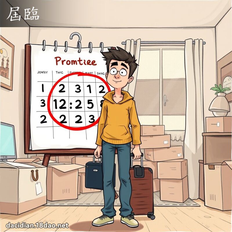 届临 - 国语大辞典配图