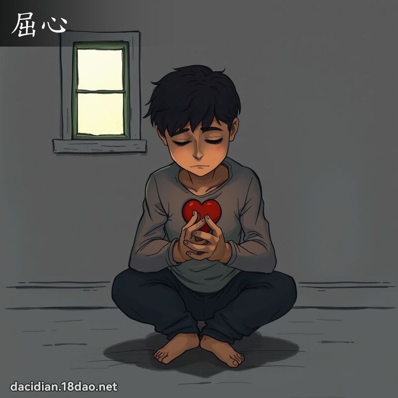屈心 - 国语大辞典配图