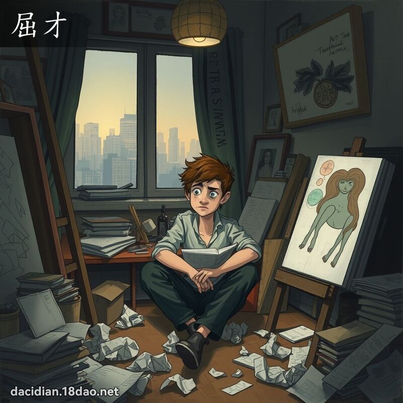 屈才 - 国语大辞典配图