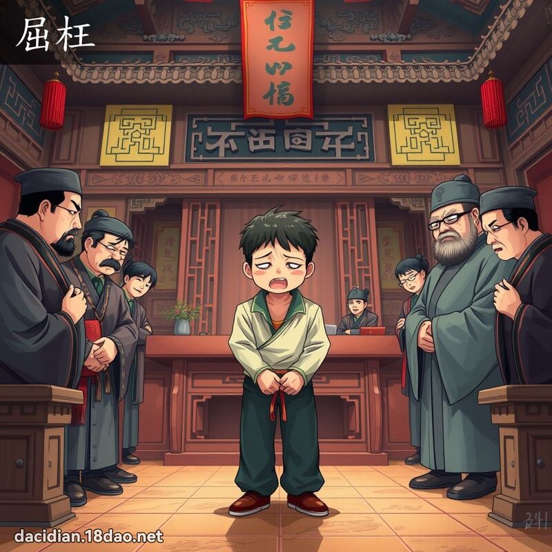 屈枉 - 国语大辞典配图