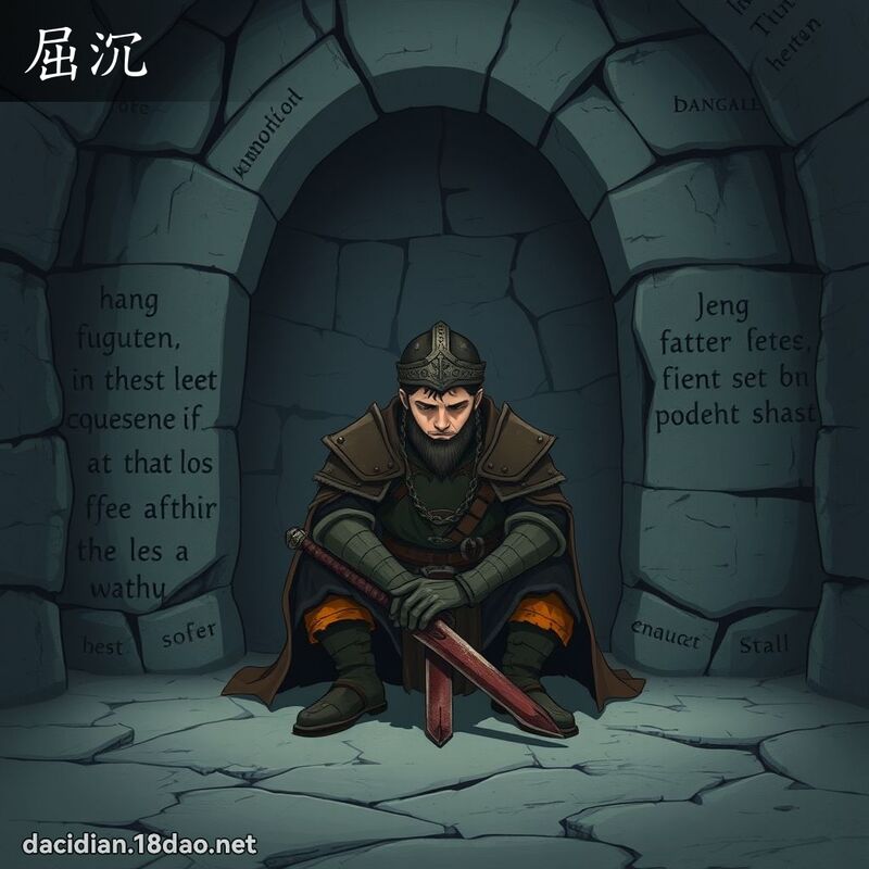 屈沉 - 國語大辭典配圖