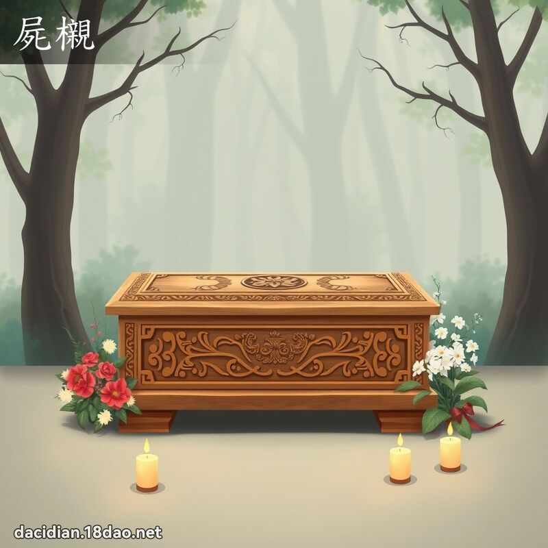 尸櫬 - 国语大辞典配图