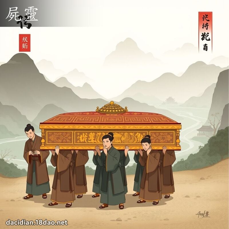 屍靈 - 國語大辭典配圖