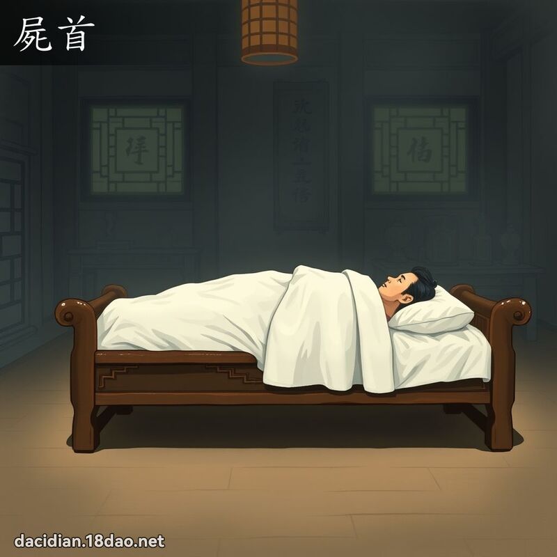尸首 - 国语大辞典配图