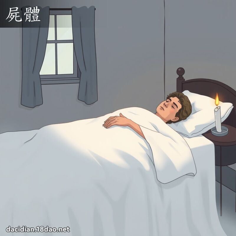 屍體 - 國語大辭典配圖