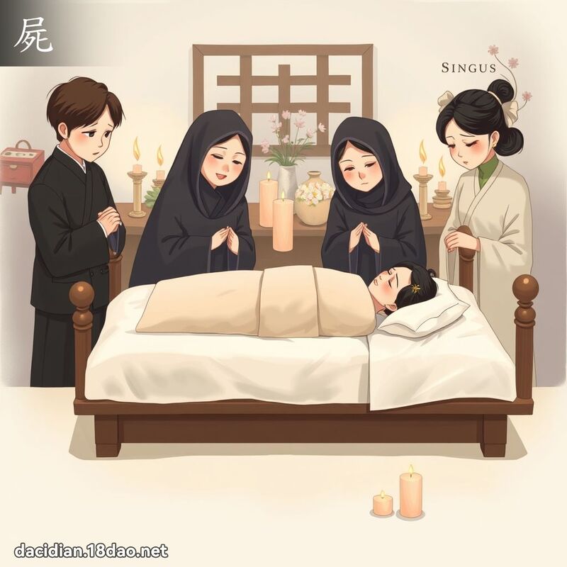 屍 - 國語大辭典配圖