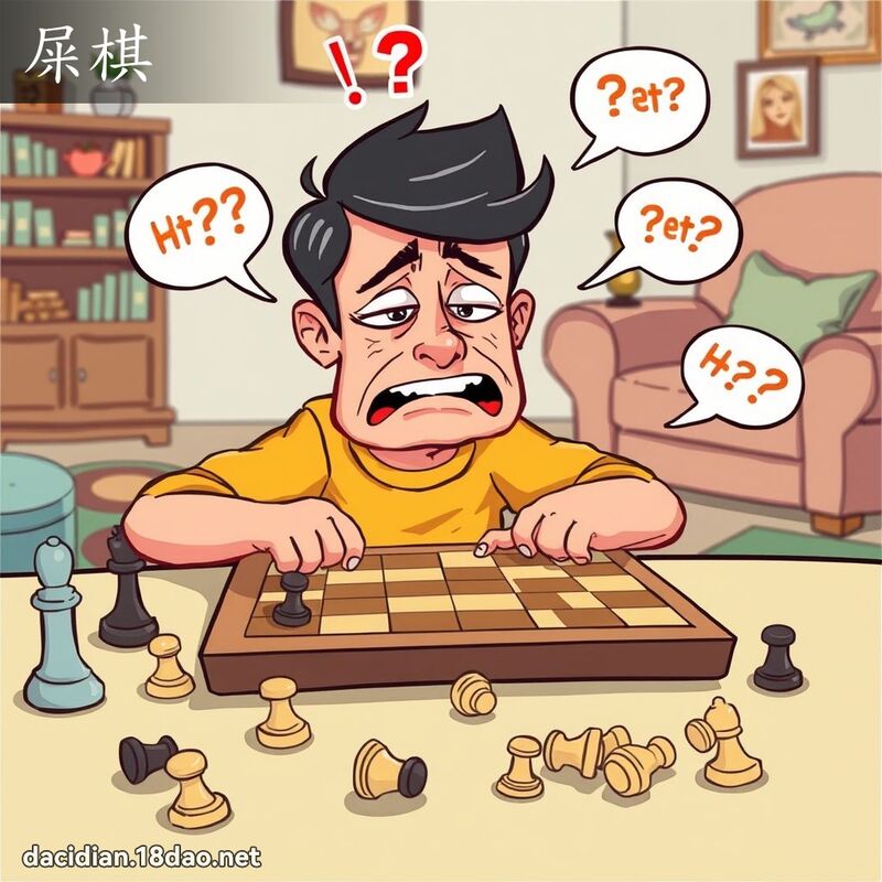 屎棋 - 国语大辞典配图