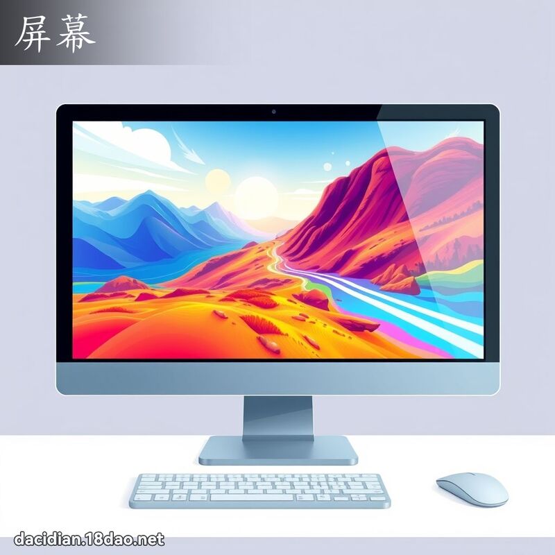 屏幕 - 国语大辞典配图