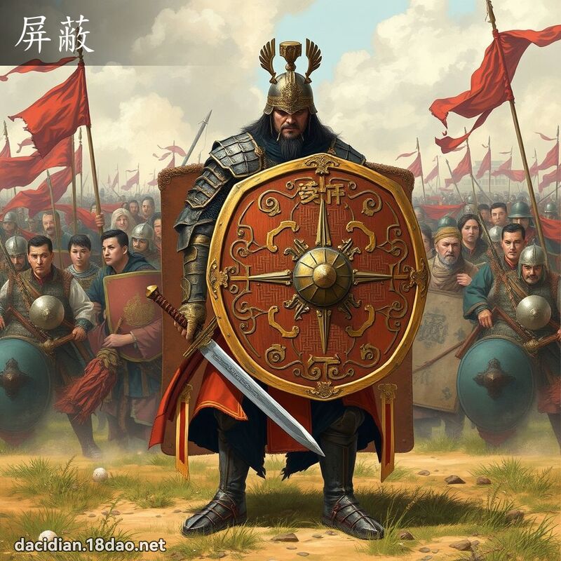 屏蔽 - 国语大辞典配图