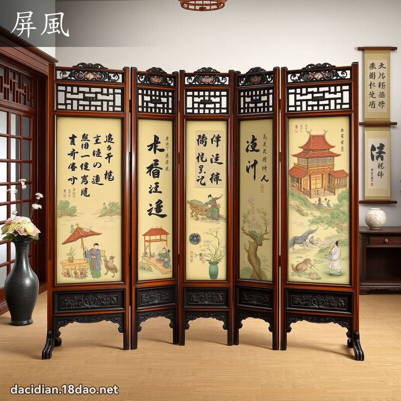 屏风 - 国语大辞典配图
