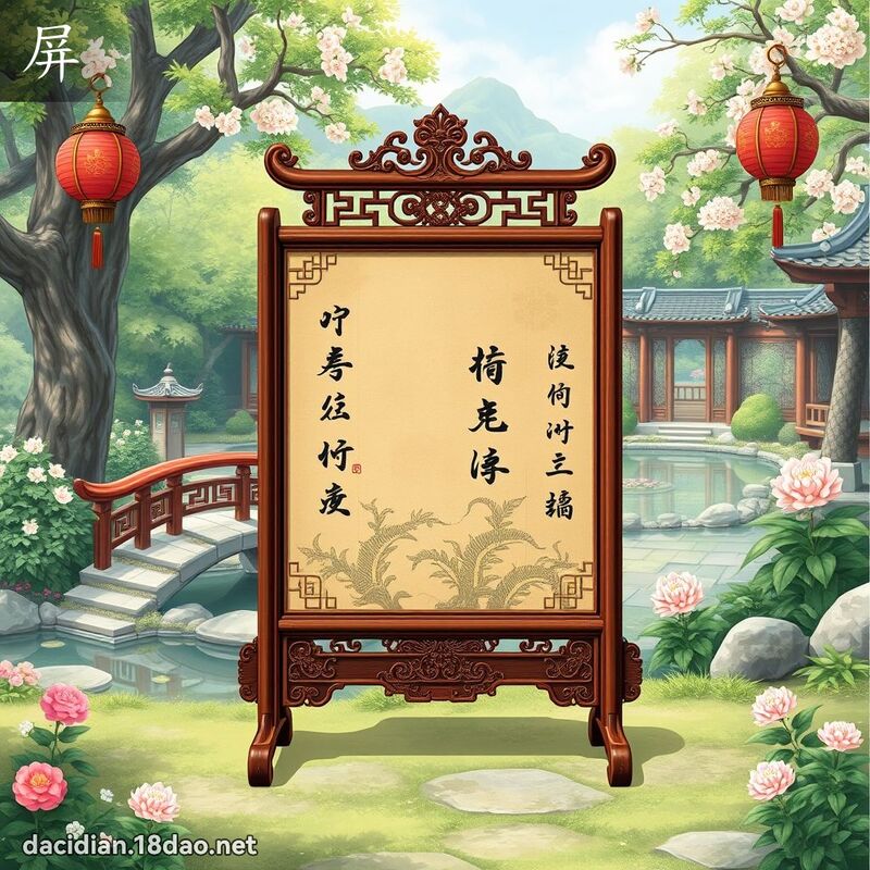漢字: 屏 (多音字)
