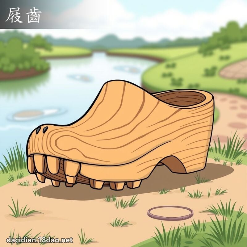 屐齒 - 國語大辭典配圖