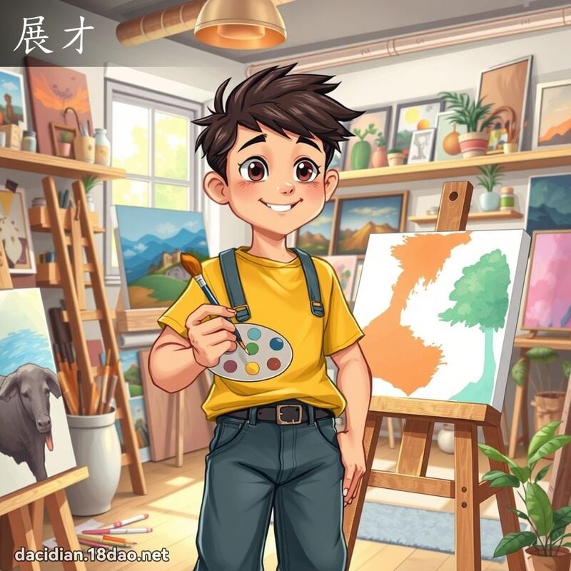 展才 - 国语大辞典配图