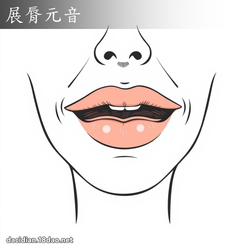 展脣元音 - 国语大辞典配图