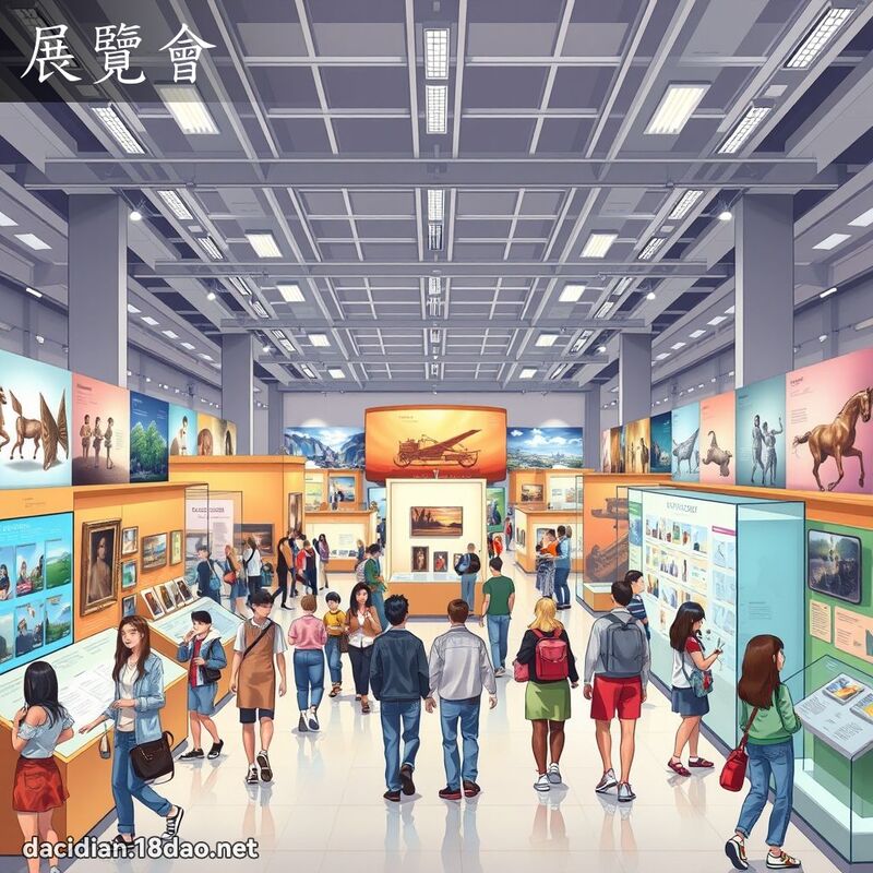 展覽會 - 國語大辭典配圖
