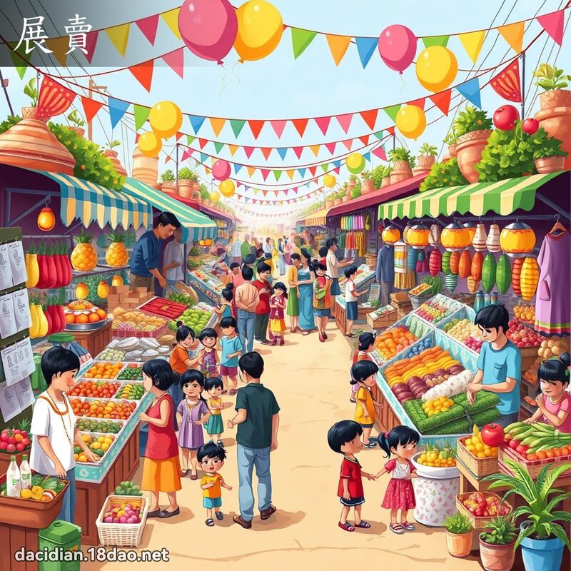 展賣 - 國語大辭典配圖
