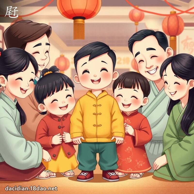 屘 - 國語大辭典配圖