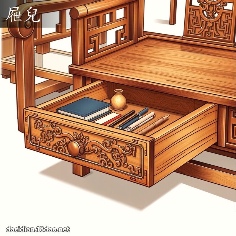 屉儿 - 国语大辞典配图
