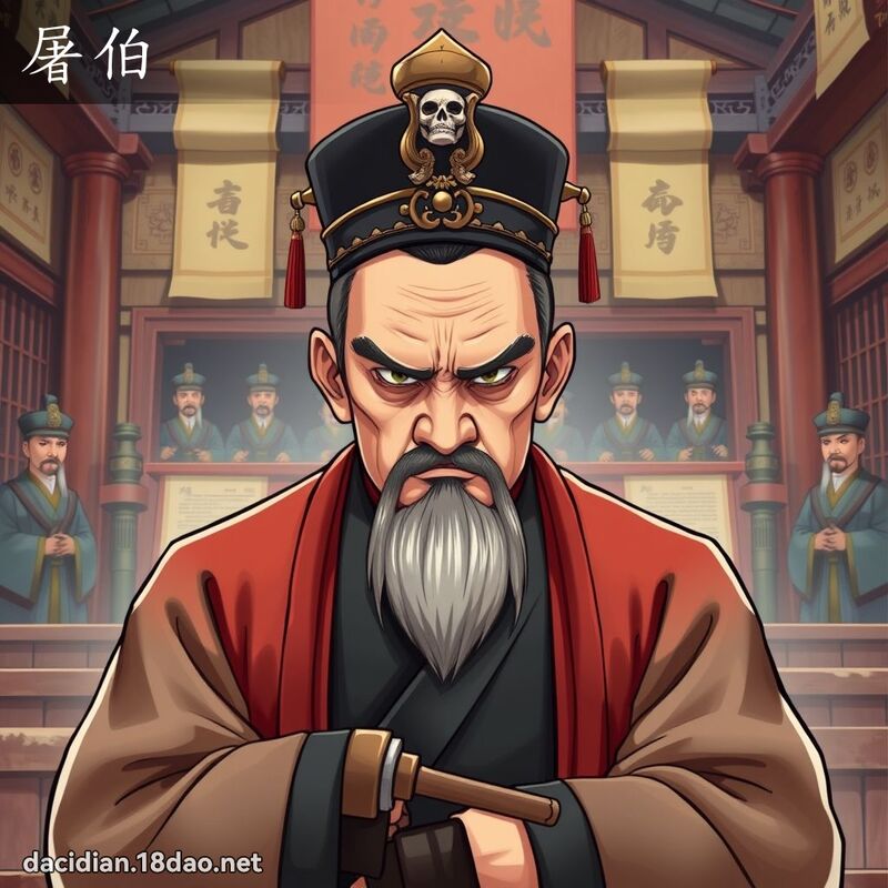 屠伯 - 国语大辞典配图