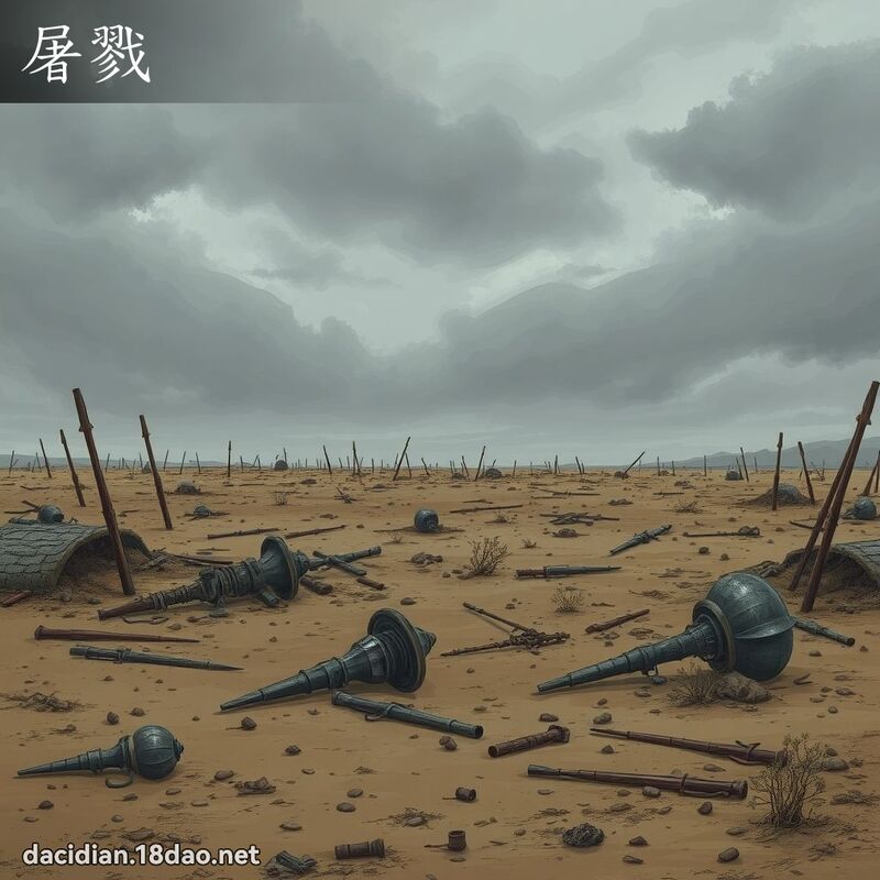 屠戮 - 国语大辞典配图