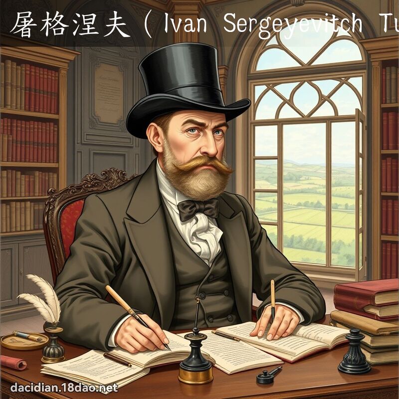 屠格涅夫（Ivan Sergeyevitch Turgeniev） - 国语大辞典配图
