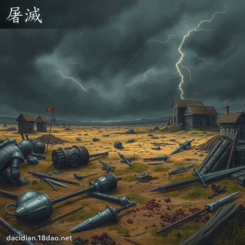 屠滅 - 國語大辭典配圖