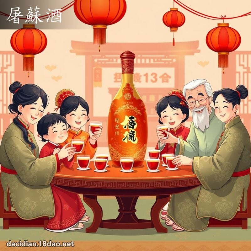 屠苏酒 - 国语大辞典配图